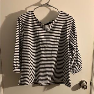Jcrew striped long sleeve!